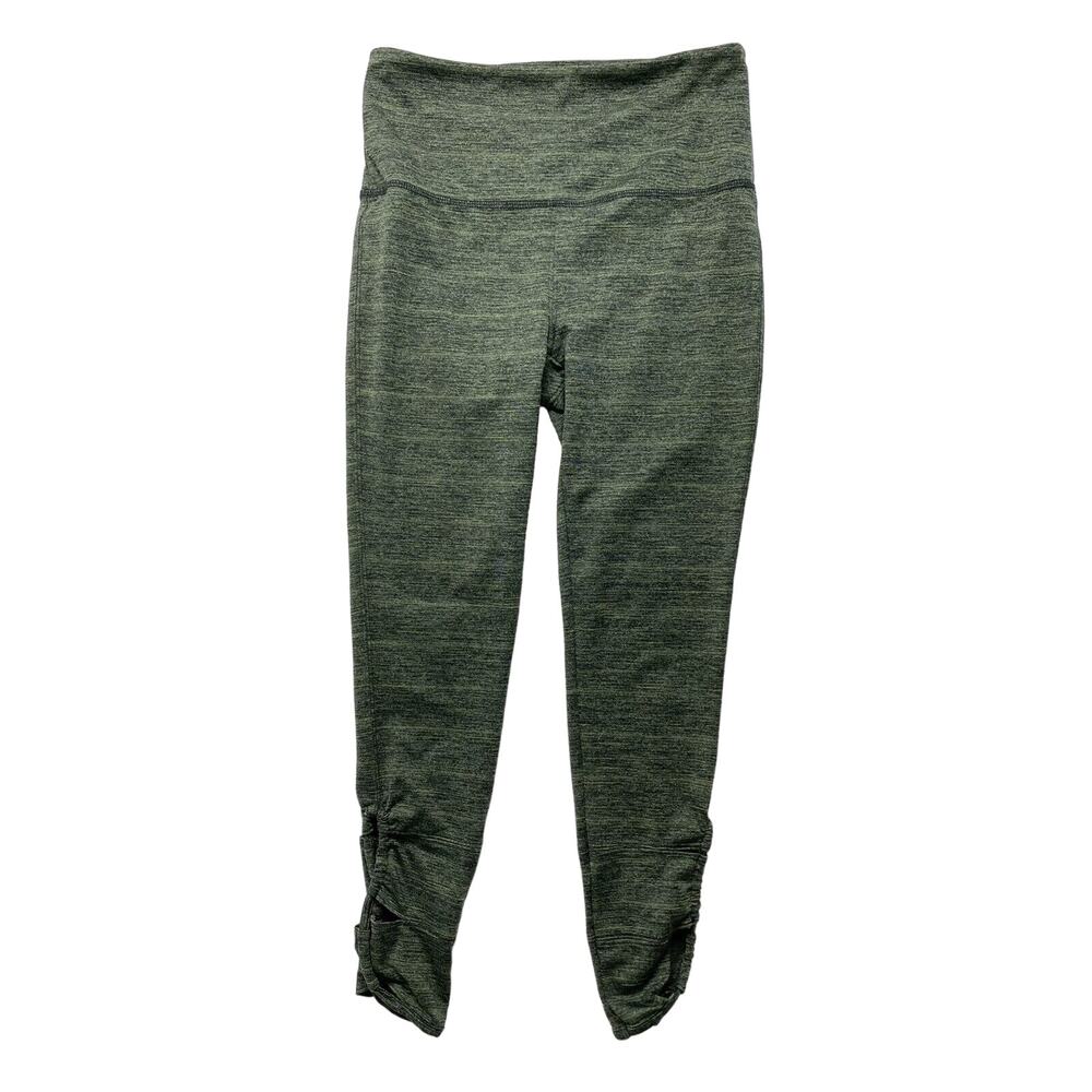FREE PEOPLE MOVEMENT Moss Jersey Revolve Legging in Green Combo Small #OB682194
